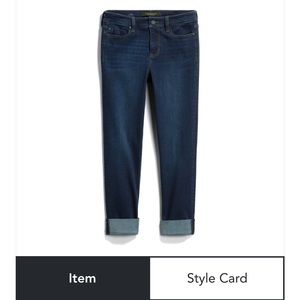 Liverpool rolled crop Jean